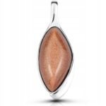 Wisiorek srebrny piasek pustyni