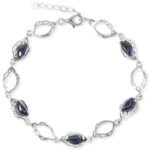 Srebrna bransoletka noc kairu