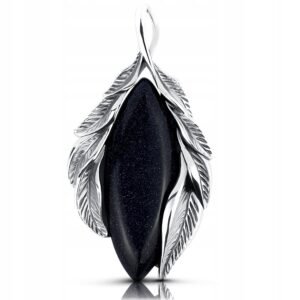 Srebrny wisiorek z nocą kairu