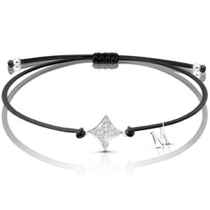 Bransoletka srebrna na szunrku