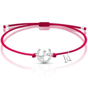 Bransoletka z koniem na szczęście